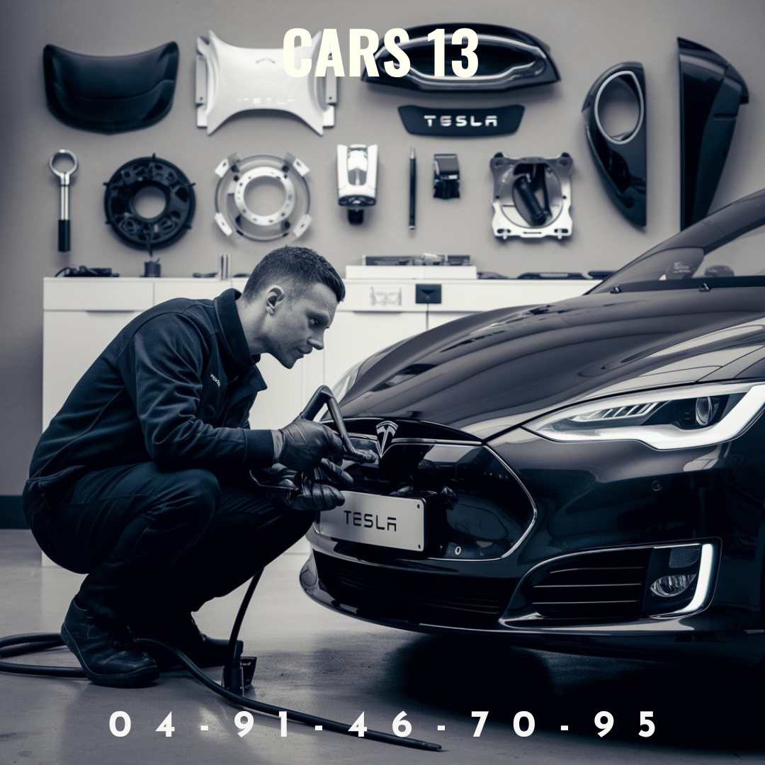 Vue extérieure de Cars 13 Garage Citroën à Marseille, mettant en avant l'enseigne du garage, reconnu comme un des garages spécialisés Tesla dans la région, prêt à accueillir les propriétaires de véhicules électriques pour des réparations automobile